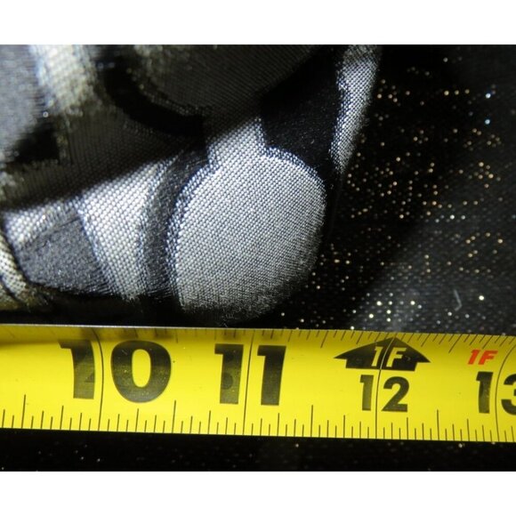 COACH 2013 Daisy Mia Signature C canvas & leather Black & Gray Metallic Satchel - Picture 12 of 12